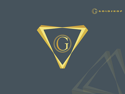 GOLD SHOP BRAND DESIGN brand logo branding company design g g logo gold gold shop golden color logo graphic design illustration logo premium logo typography vector
