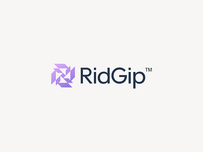 RidGip™ Logo Design agency app logo bestlogo blockchain coding creative crypto designer engineer logo logotype minimalist logo modern nextmahamud professional logo software startup tech technology