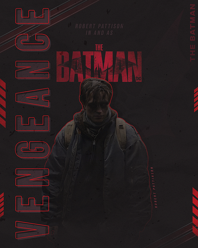 THE BATMAN design graphic design poster design typography