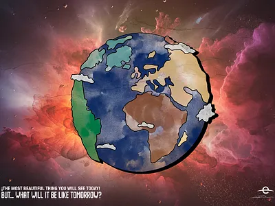 what will it be like tomorrow? art direction design illustration procreate psd