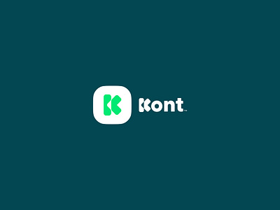 Kont™ | Final Logo design brandidentity branding clean design logo logoclean logodesign minimal ui