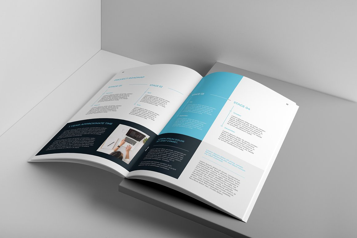 Business White Paper Template By Mukhlasur Rahman On Dribbble