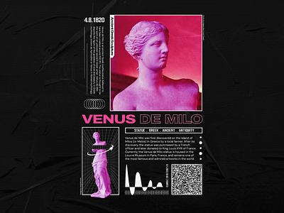 Venus de Milo - Streetwear Design design graphic design greek modern poster sculpture statue streetwear