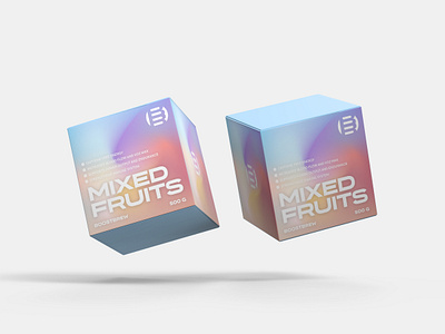 BoostBrew Energy, Mixed Fruits brand design brand identity branding colorful creative design figma flat food gradient graphic design illustration logo minimal minimalist modern packaging photoshop product product design