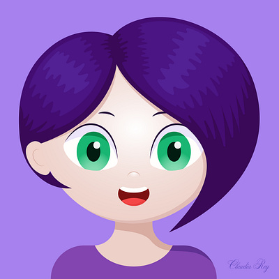 My Newest Avatar character chibi cute design girl graphic design illustration kawaii vector