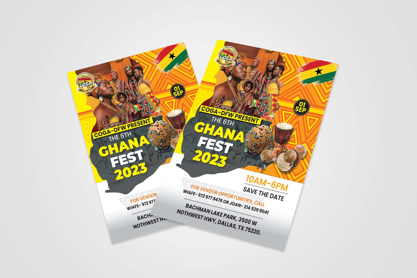 Ghana Fest flyer design by Touhid on Dribbble
