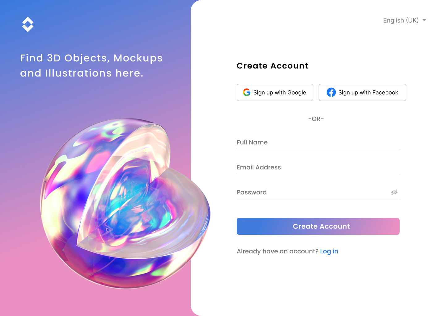 Sign Up Page createaccount dailyuichallenge day1 design login signin signup uidesign uiuxdesign webdesign