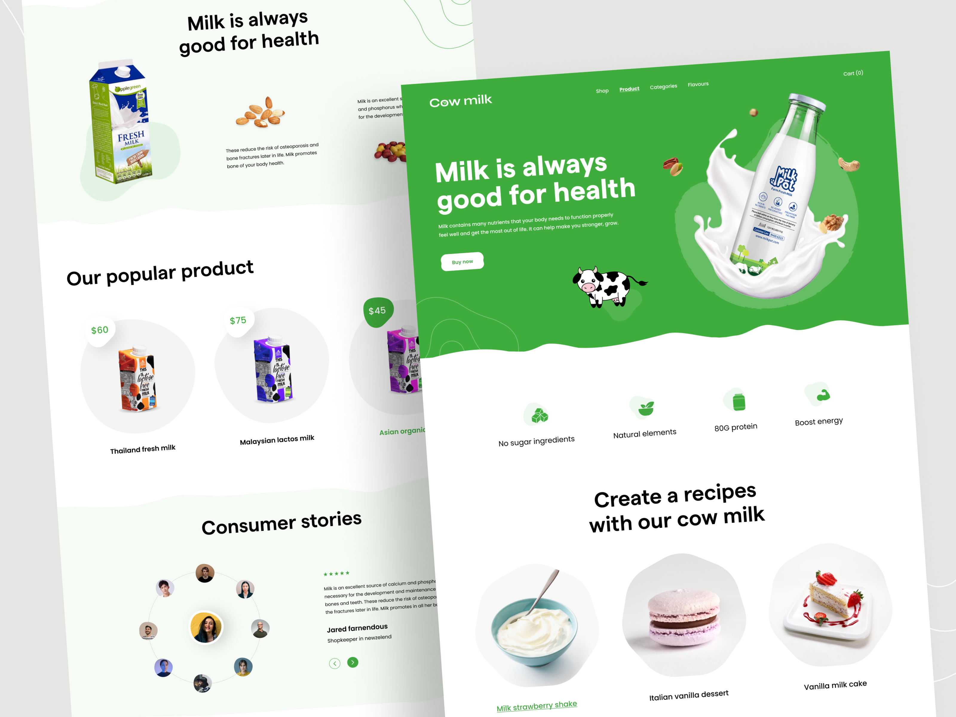 Example of Ecommerce Website Design (10 Pages)