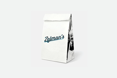 Zalman's bloomfield hills branding design diner graphic design logo michigan restaurant typography visual identity