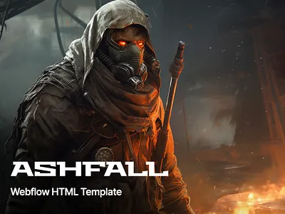 Game Webflow Template console design gamer gaming html5 interactions midjourney pc ps5 template webflow xbox