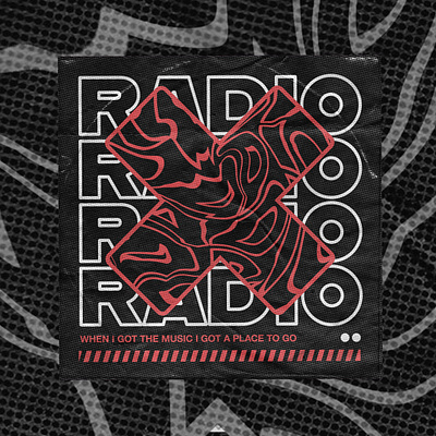 radio album art album cover album design design graphic design grunge design illustration layout design logo poster design punk design