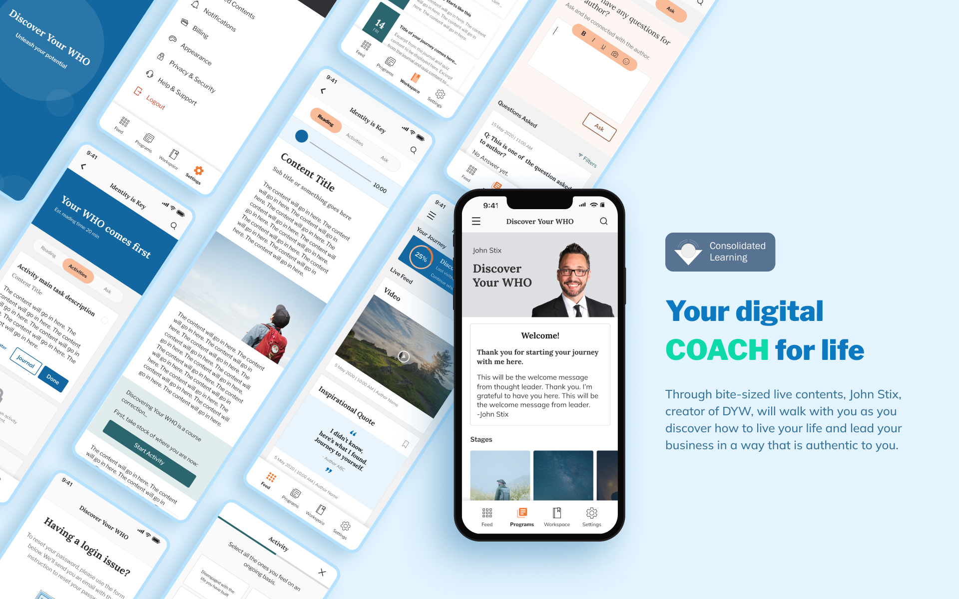 Discover Your WHO design leeseul mobile app product design ui ux design uxui