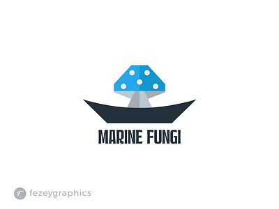 Marine Fungi logo design artwork boatlogo branding combination combinationlogo creativelogo design graphic design logo logodesign minimalistlogo modernlogo mushroomlogo simplelogo vector