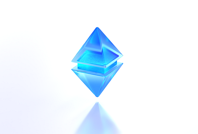 Rhombic pillar 3D/Glass 3d ui