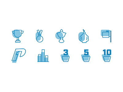 IndyCar Driver Stats Icons branding icon iconography icons illustration indycar racing ui