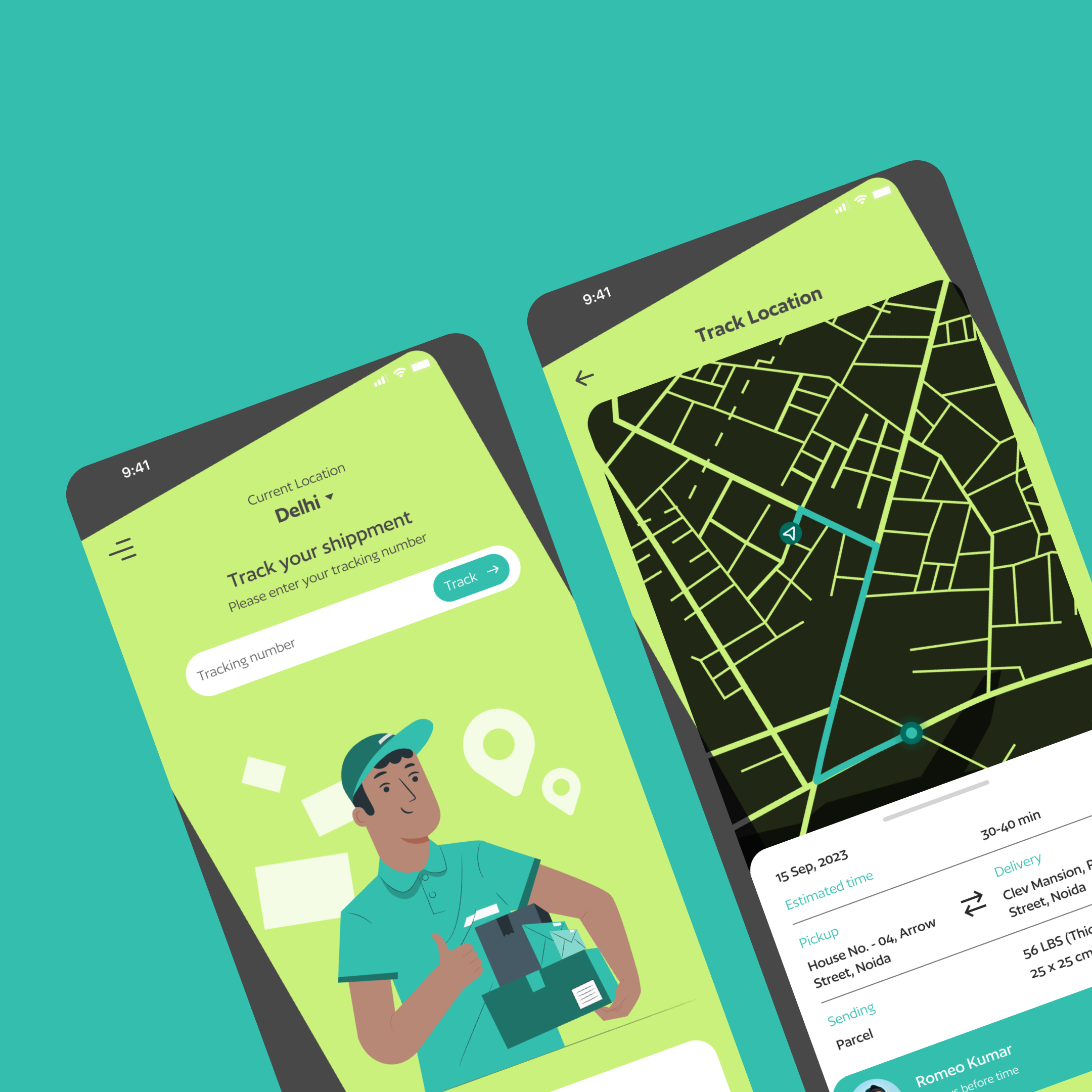 Location Tracker | Daily UI Challenge - #20 app deign dailyui figma location tracker ui design ui.ux user experience user interaction ux design
