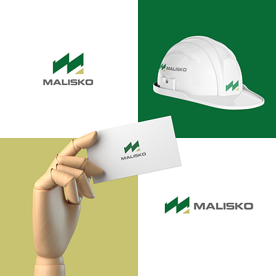 Logo for Construction Company - Malisko design logo modern logo simple logo