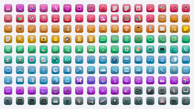 toys - an icon set 3d app app icons c4d icon set ui