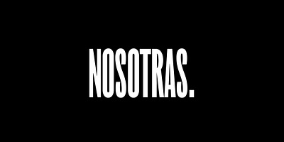 Nosotras Font animation branding design graphic design illustration logo