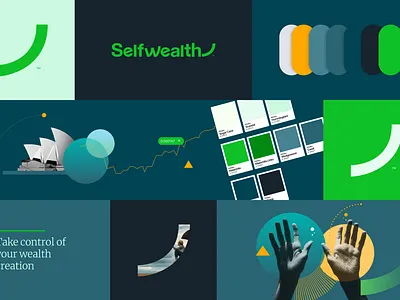 Selfwealth Brand Refresh brand branding branding and identity design