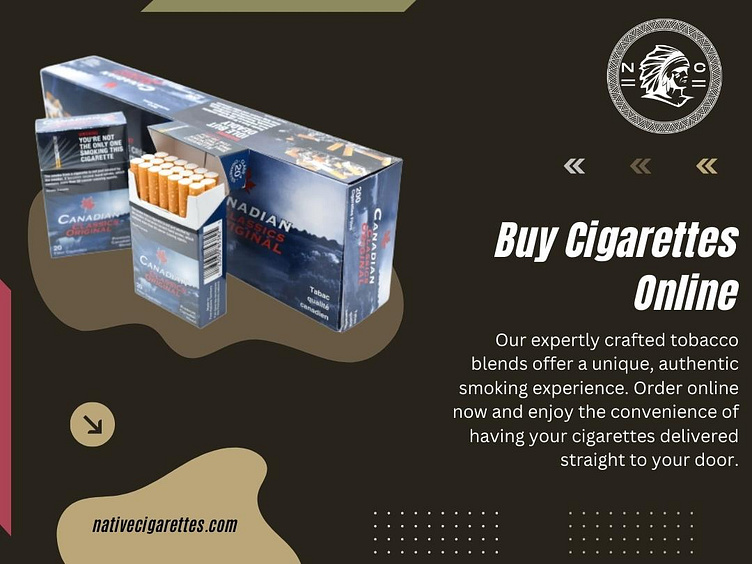 Buy Cigarettes Online by Native Cigarettes on Dribbble