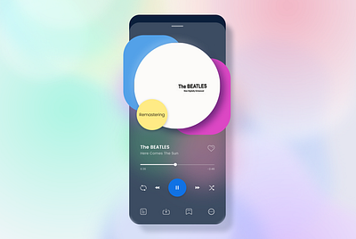 Music Player after effects animation app apple music clean dark design design concept ios itunes minimal motion design motion graphics music music player player ui spotify ui ux