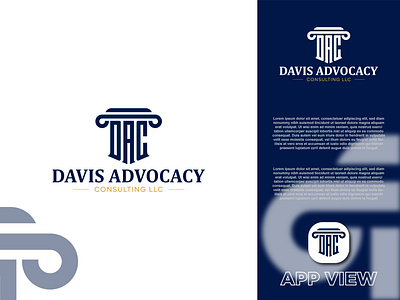 Advocacy Logo 3d animation app branding design graphic design illustration logo ui vector