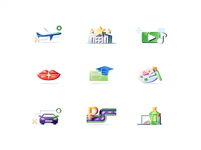 Vector Icons illustration