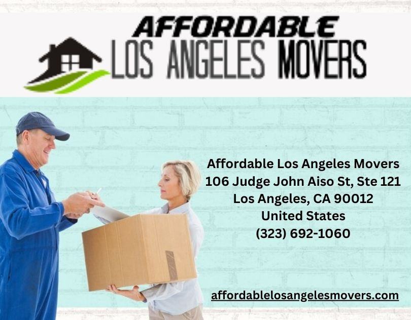Movers Los Angeles by Affordable Los Angeles Movers on Dribbble