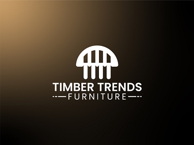 Timber Trends Furniture Logo Design abstract logo brand branding business logo design furniture logo icon identity logo logodesign logomaker logos logotype mark minimal minimalist logo modern logo t logo timber trends furniture logo vector