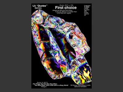 CB Design PC-174 3d 3dart 3dposter abstract abstractart c4d c4dart cinema4d glass gradient layout poster typography