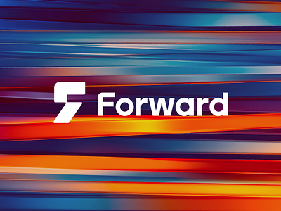 Forward logo concept abstract branding dynamic energy f fast ff fitness forward icon letter logo monogram moving simple slash smart speed sport web3