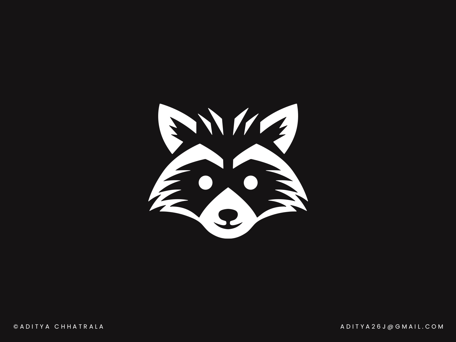 Racoon - logo design ( unused ) a b c d e f g h i j k l m n ai animal brand brand identity branding icon mark illustration logo logo design logo designer logodesign mascot o p q r s t u v w q y z racoon racoon logo simple modern startup symbol wild
