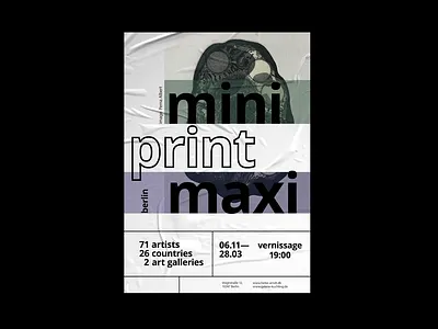 Visual Identity Art Exhibition - Berlin art art design art exhibition art visual artistic berlin brand design collage design freelancer brand designer freelancer branding germany graphic design oanamari plakat poster poster design typography visual visual identity