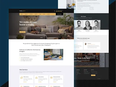 Stella Orre - Architecture And Interior Web Design architecture branding builder building business company construction corporate creative design gallery graphic design house interior design logo multipurpose parallax typography ui ux