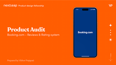 Booking.com Product Audit craft design figma product audit product design ui ux visual design