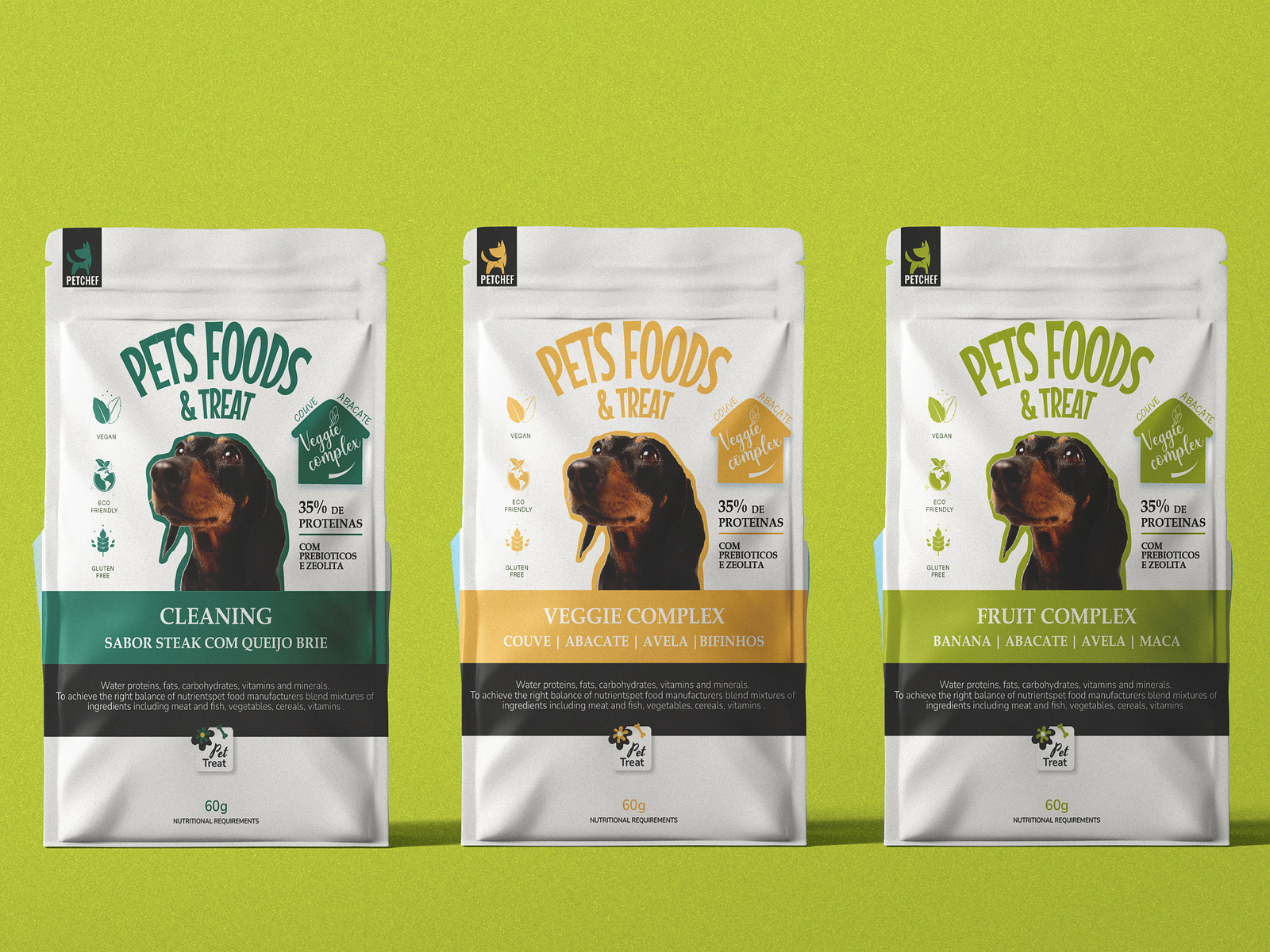 PET FOODS & TREAT POUCH DESIGN by Samir Hosen on Dribbble