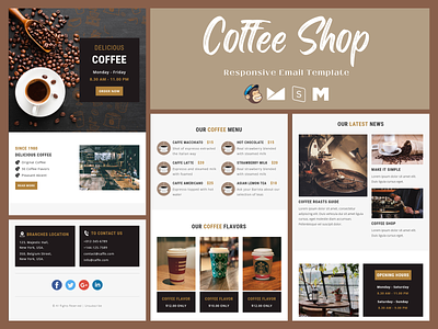 Coffee Shop – Multipurpose Responsive Email Template multipurpose responsive template