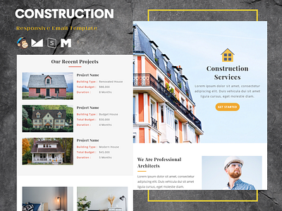 Construction – Multipurpose Responsive Email Template construction responsive