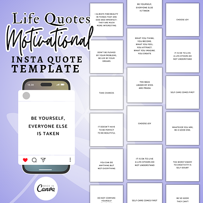 Life quotes Instagram | Canva quotes | Motivational Quotes aesthetic instagram template art canva designs canva digital template canva quotes canva social templates design graphic design inspirational quote motivational story templates for instagram trending