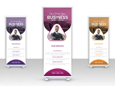 Corporate Business Rollup Banner Design ads advertising banner business corporate design discount instagram post post rollup rollup stand sale social media