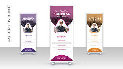 Corporate Business Rollup Banner Design ads advertising banner business corporate design discount instagram post post rollup rollup stand sale social media