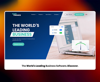 Web Design for Finance Professionals, UX/UI Design Web responsive web design