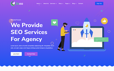 Sceo - SEO and Agency WordPress Theme and Website Template