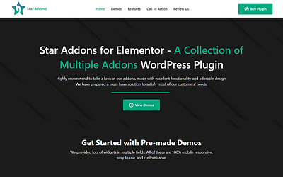 Star Addons for Elementor - WordPress Plugin