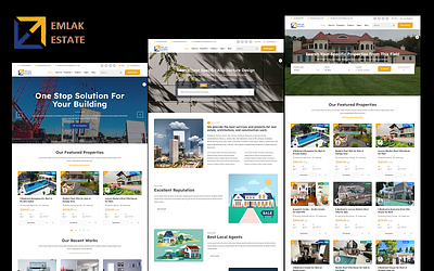 Emlak - Real Estate, Architecture, and Construction Template