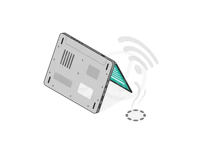 20. digital nomad digital nomad freelancing isometric playful remote work