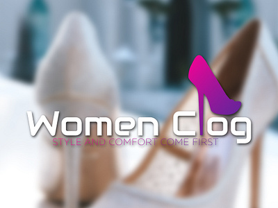 WOMEN CLOG LOGO DESIGN! adobe adobephotoshop app branding design graphic design illustration logo ui vector