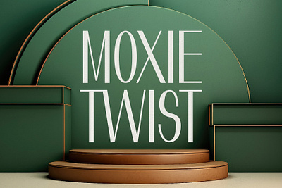 Moxie Twist - 1930s Typeface 1930 branding design fashion font graphic design illustration logo modern retro style typeface vintage