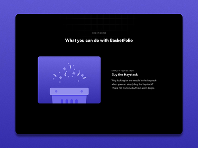 BasketFolio - Lottie Animation animation animation design binance bitcoin btc crypto cryptocurrency design eth ethereum flat gif illustration json lottie nft startup trade trading ui